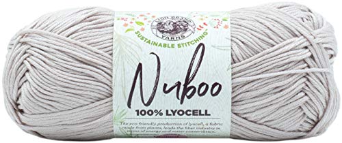 Lion Brand Yarn Company Nuboo Hilo, Pulido, Talla única, 144