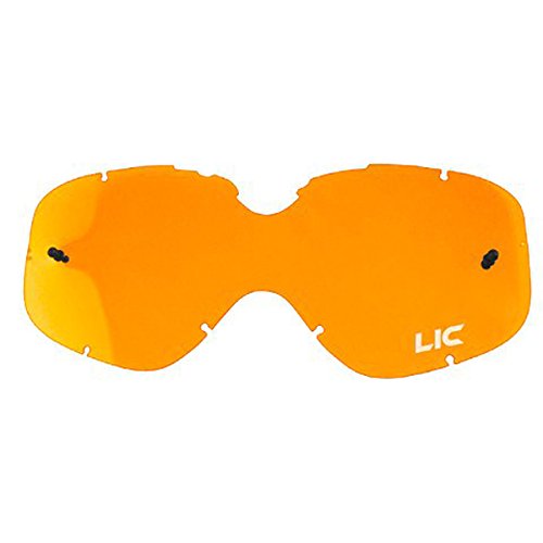 Liquid Image MX gafas/611 de Recambio para Gafas Deportivas (Tintada, Summit-Linie, Talla S/M) - Naranja