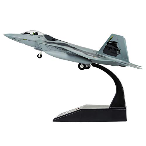 Lose Fun Park 1: 100 Modelo de avión Militar America F-22 Raptor Aleación Fundida a Presión Modelo de avión de Combate
