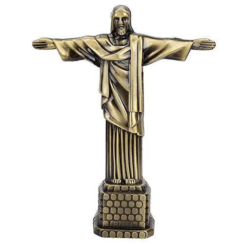 Lsaardth Modelo de Estatua de Cristo de Brasil, Modelo de Estatua de Cristo de Brasil, Recuerdos de Turismo, monumentos Famosos del Mundo, decoración de Escritorio para el hogar