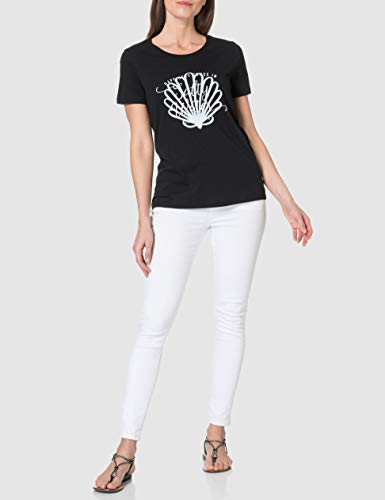LTB Jeans Sadifa Camiseta, Black 200, M para Mujer
