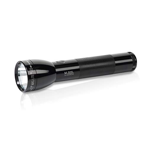 Mag-Lite ML300L 2D LED Blister Linterna, Negro (Black), Única