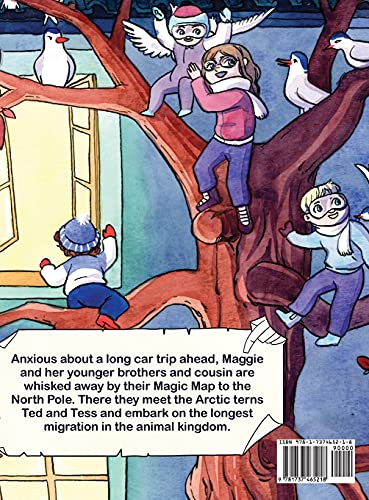 Maggie's Magic Map: Flying with Ted, Tess and the Artic Terns
