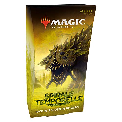 Magic The Gathering- Pack de 3 potenciadores Espiral Temporal Remastered (Wizards of The Coast C90521010)