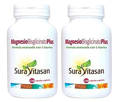 Magnesio Bisglicinato Plus 300 mg 120 cápsulas (Pack 2 u.)