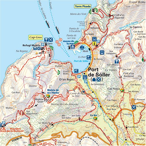 Mallorca Serra Tramuntana - Map 1 & 2: Hiking Maps 1: 35 000