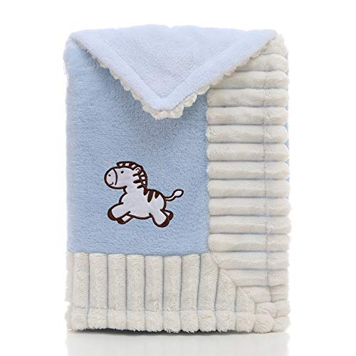 Manta polar para bebé recién nacido, muy suave, manta de peluche cálida, envolvente, para asientos de coche, cochecitos, camas, cuna