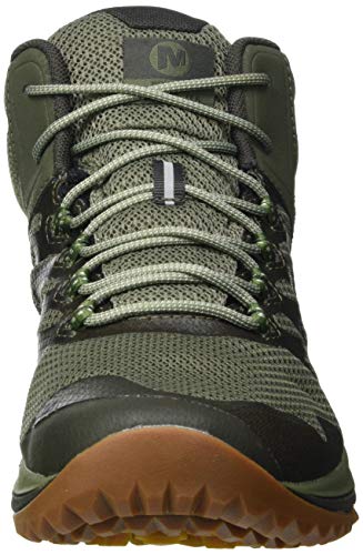 Merrell Nova 2 Mid GTX, Zapatillas para Caminar Hombre, Verde (Lichen), 43 EU