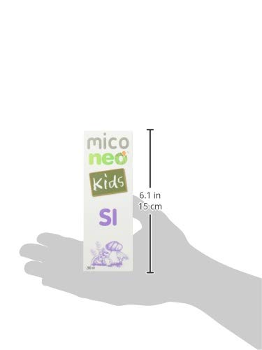 MICO NEO | SI Kids | 200 ml | Suplemento Alimenticio para Niños que Ayuda a Reforzar las Defensas | A Base de Hongos Bio, Plantas y Vitamina C | Con Reishi, Champiñón del Sol y Shiitake