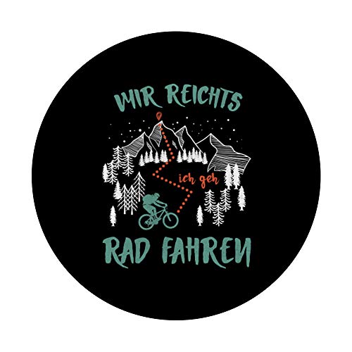Mir Reichts Ich Geh - Bicicleta de montaña PopSockets PopGrip Intercambiable