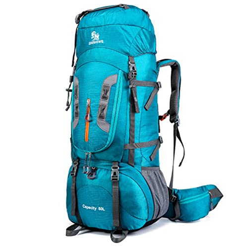 Mochila de trekking de 80 litros, mochila para niñas, adolescentes, senderismo, mochila impermeable, mochila para mujer, mochila para senderismo, bolso juvenil y niña.