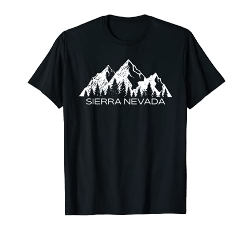 Montañas Sierra Nevada | Regalo de recuerdo de Sierra Nevada Camiseta