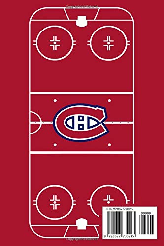 Montreal Canadiens : Montreal Canadiens Notebook & Journal - NHL Fan Essential : NHL Hockey Sport Notebook - Journal - Diary: Montreal Canadiens Fan Appreciation - 110 pages | Size: 6 x 9 inches