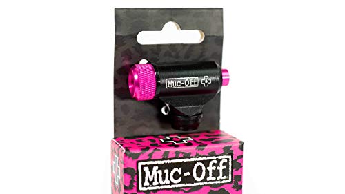 Muc Off Co2 Inflator Kit MTB, Inkl. 2x 25 g Co2 Kartusche & Neoprenhülle, 2117