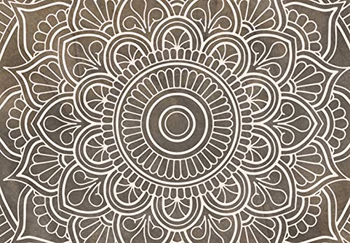 murando Cuadro en Lienzo Mandala 120x80 cm 3 partes Impresión en Material Tejido no Tejido Impresión Artística Imagen Gráfica Decoracion de Pared Ornament Zen Abstracto n-C-0311-b-e