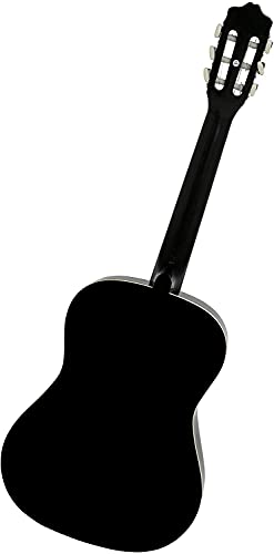 NAVARRA NV15 guitarra clásica 1/2 marrón, bolsa/Gig Bag, 2 púas