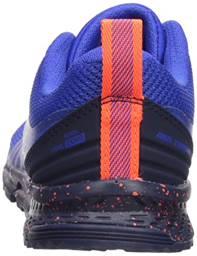 New Balance Boys' Nitrel v3 Trail Running Shoe, Pacific/Pigment, 10.5 M US Little Kid