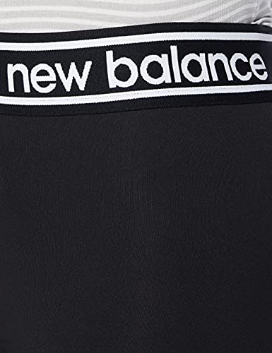 New Balance Malla Capri Accelerate Solid Malla Capri, Mujer, Black, S