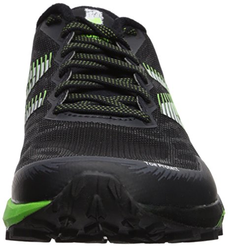 New Balance Men's Summit Unknown Trail Running Shoe, Black/Lime, 7.5 2E US
