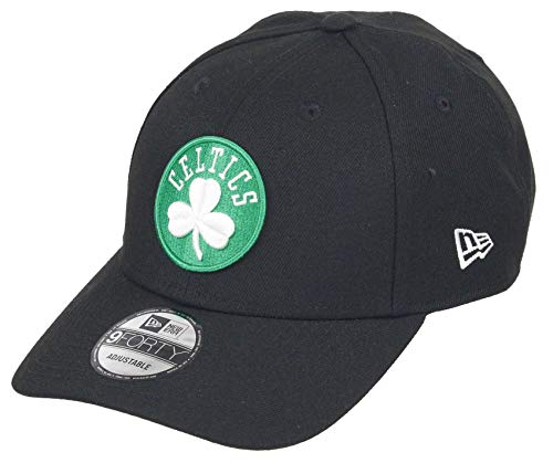 New Era Boston Celtics 9forty Adjustable Snapback Cap NBA Essential Black/Green - One-Size