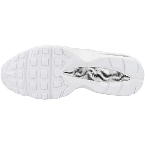 Nike Air MAX 95 Essential, Zapatillas de Correr Unisex Adulto, Blanco (White/White/Pure Platinum/Reflect Silver/Black 100), 40.5 EU