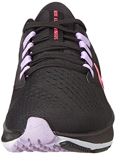 Nike Air Zoom Pegasus 38, Zapatos para Correr Mujer, Black/White-Anthracite-Volt, 45.5 EU