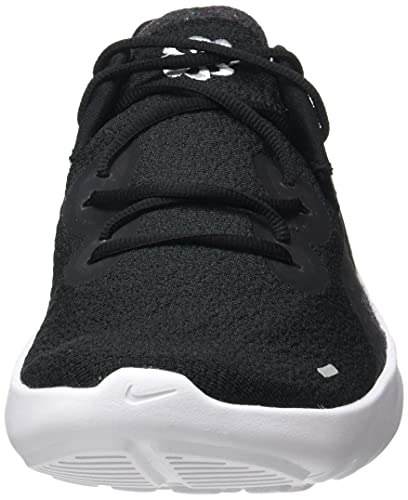 Nike Flex Run 2021, Zapatillas para Correr Mujer, Black White Dk Smoke Grey, 38 EU