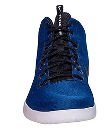 Nike Hyperfr3sh, Zapatillas de Baloncesto Hombre, Negro/Azul/Blanco (Obsdn/Blk-Hypr CBLT-SMMT Wht), 43