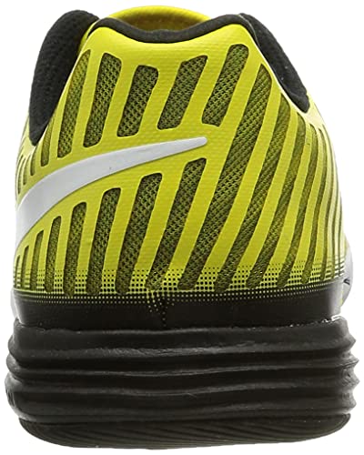 Nike Lunar Gato II IC, Zapatillas de fútbol Hombre, OPTI Yellow White Black, 45 EU
