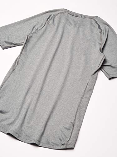 NIKE M NP Top SS Tight T-Shirt, Hombre, Smoke Grey/Lt Smoke Grey/Black, XL