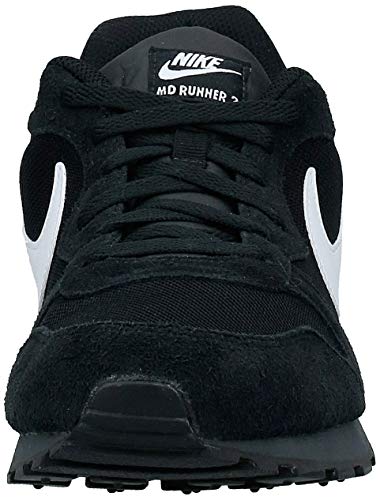 Nike Md Runner 2 - Zapatillas De Correr Hombre, Negro (Black/White Anthracite), 40 EU, Par