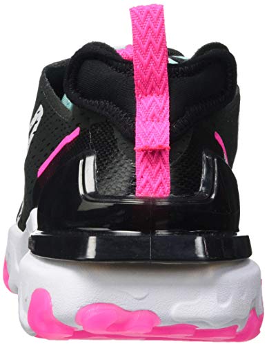 Nike NSW React Vision, Zapatillas para Correr Mujer, Multicolor Dk Smoke Grey White Pink Blast Tropical Twist Black, 40 EU