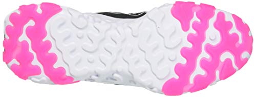 Nike NSW React Vision, Zapatillas para Correr Mujer, Multicolor Dk Smoke Grey White Pink Blast Tropical Twist Black, 40 EU