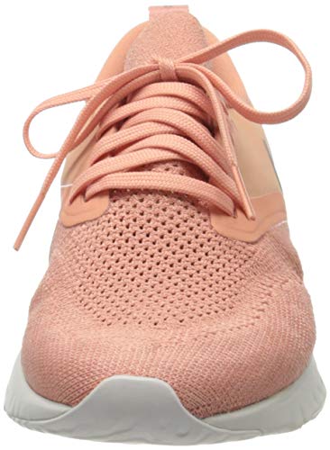 Nike Odyssey React 2 Flyknit, Zapatillas de Correr Mujer, Rosa (Pink Quartz/Pumice/Platinum Tint/Celestial Gold 602), 38 EU