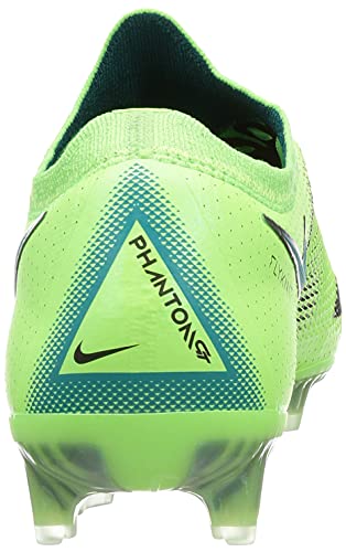 Nike Phantom GT Elite FG, Zapatillas de fútbol Unisex Adulto, Lima Glow Aquamarine Off Noir, 42.5 EU