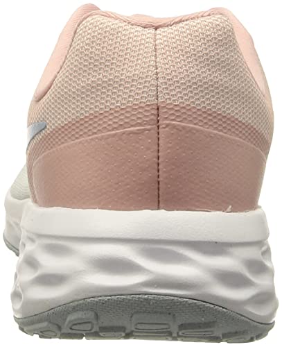 Nike Revolution 6 Next Nature, Zapatillas para Correr Mujer, White Hydrogen Blue Pink Glaze Polar, 38 EU