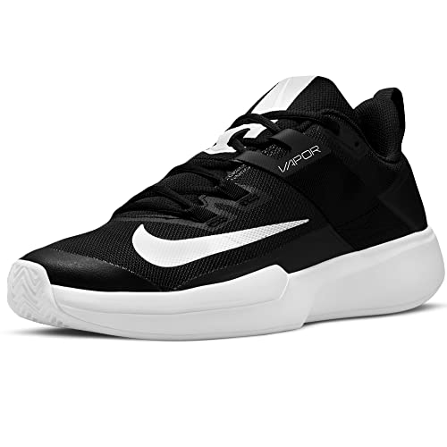Nike Vapor Lite Cly, Zapatos de Tenis Hombre, Black/White, 42 EU