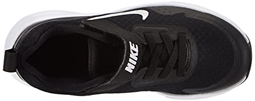 Nike Wearallday, Zapatillas para Correr, Negro Blanco, 28 EU