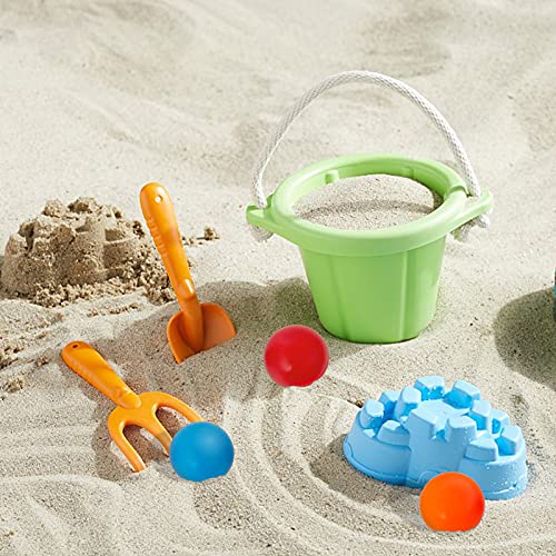 Nimokong Juego de Mini Pelota de Playa, Juguetes Arena para la Playa en Bolsa de Malla, Pelotas de para Playa/Piscina, Colores Surtidos (3PCS)