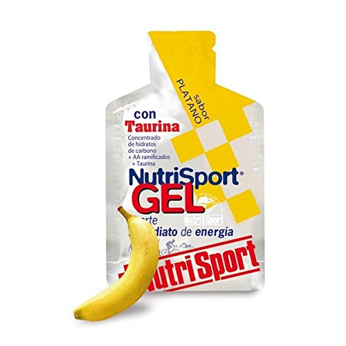 Nutrisport Gel Taurina Cycling 12 x 40ml Plátano