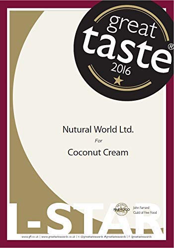 Nutural World - Crema de Coco (1kg) Galardonado al Mejor Sabor