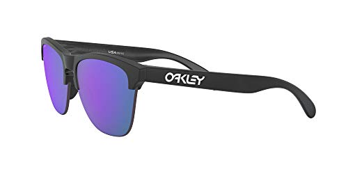 Oakley Frogskins Lite Gafas, Negro Mate, 63 Unisex Adulto