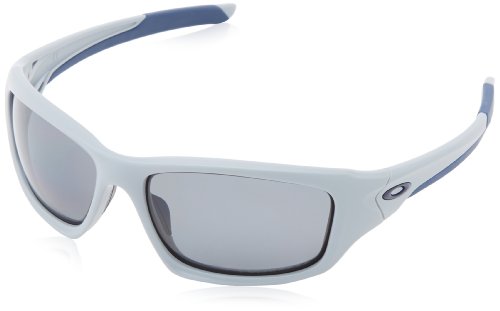 Oakley - Gafas de sol Rectangulares Valve, Matte Fog / Grey Polarized (S3)/Grey Polarized (S3)
