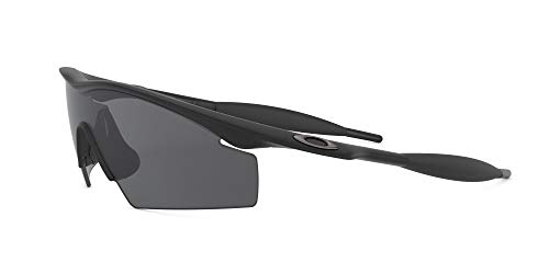 Oakley Industrial M-Frame W/Grey Gafas, Marco Negro Mate/Lente Gris, Talla única para Hombre
