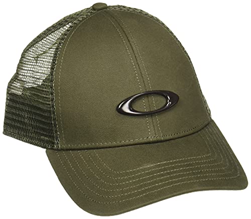 Oakley Men's 6 Panel Ellipse Trucker Hats,One Size,New Dark Brush