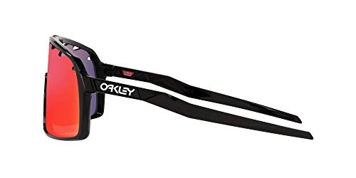 Oakley Oo9406a Sutro - Gafas de sol rectangulares para hombre, Negro pulido/Prizm Road,