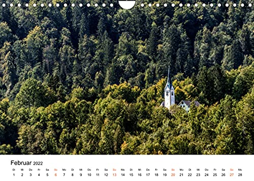 Oberkrain und Triglav-Nationalpark (Wandkalender 2022 DIN A4 quer)