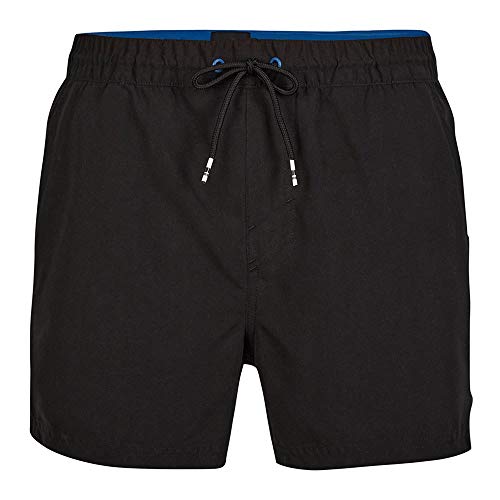 O'NEILL Cali Panel Shorts Pantalones Cortos, Negro, Large para Hombre