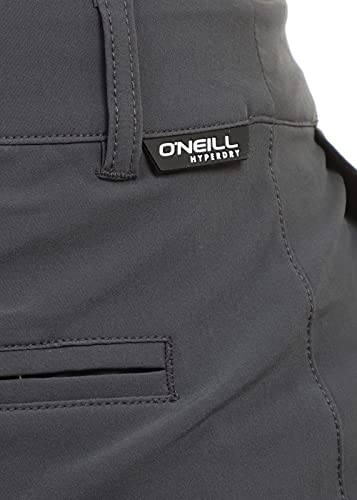 O'Neill Pm Hybrid Chino Shorts, Pantalones Cortos para Hombre, Gris (8026 Asphalt), XL