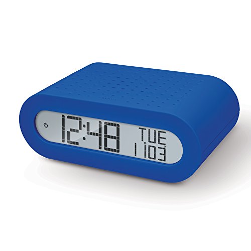 Oregon Scientific RRM116 - Reloj despertador digital clásico con radio FM, azul
